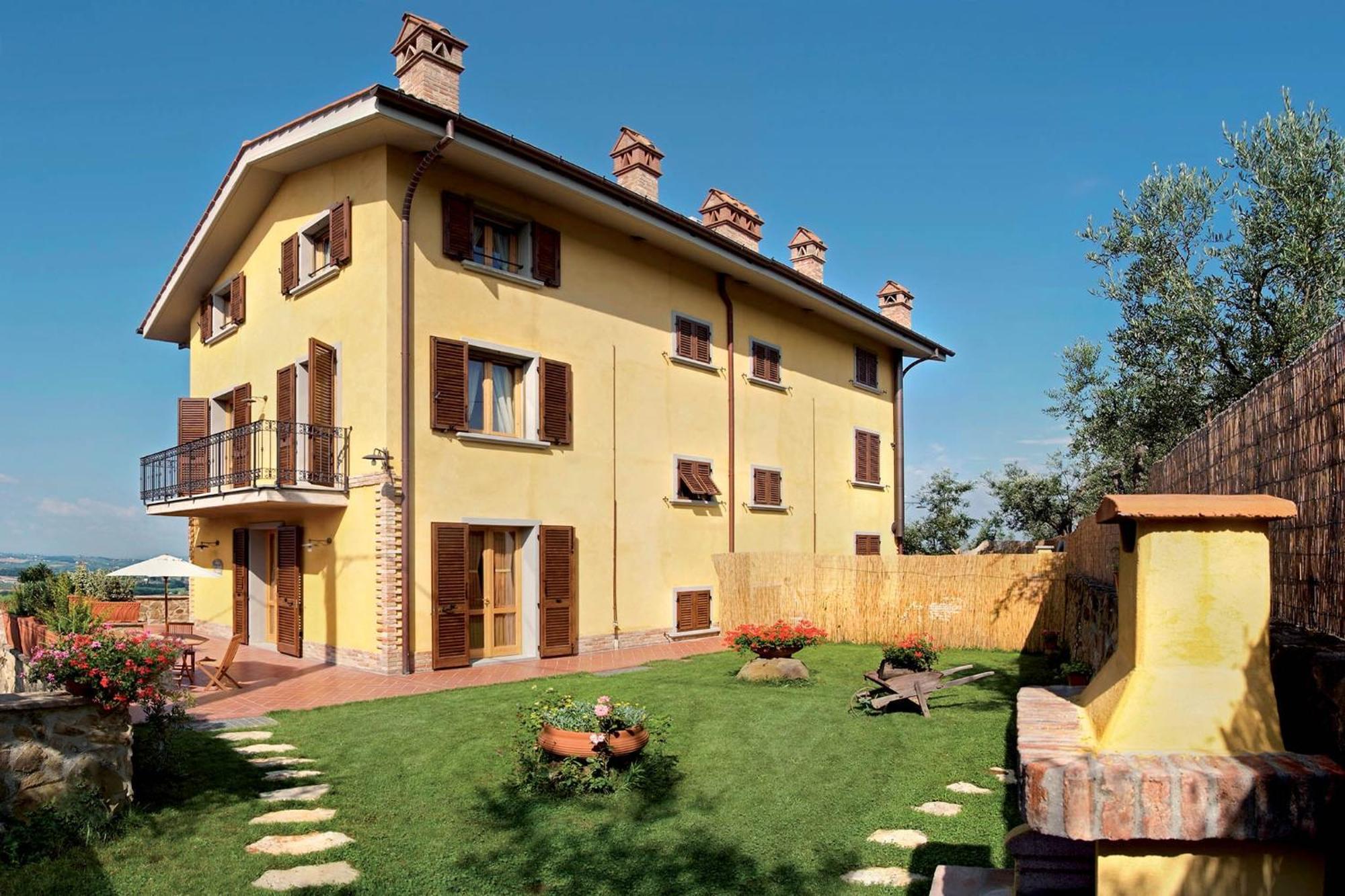 Villa Antico Borghetto Di Tigliano Вінчі Екстер'єр фото