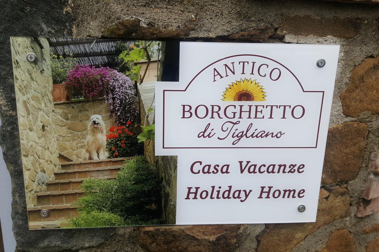 Villa Antico Borghetto Di Tigliano Вінчі Екстер'єр фото